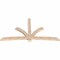 Ekena Millwork Davenport Smooth Timber Gable Bracket, Douglas Fir, 108"W x 58"H x 3 1/2"D x 5 1/2"F, 13/12 Pitch GBW108X58X0406DAV00SDF - alternate 4